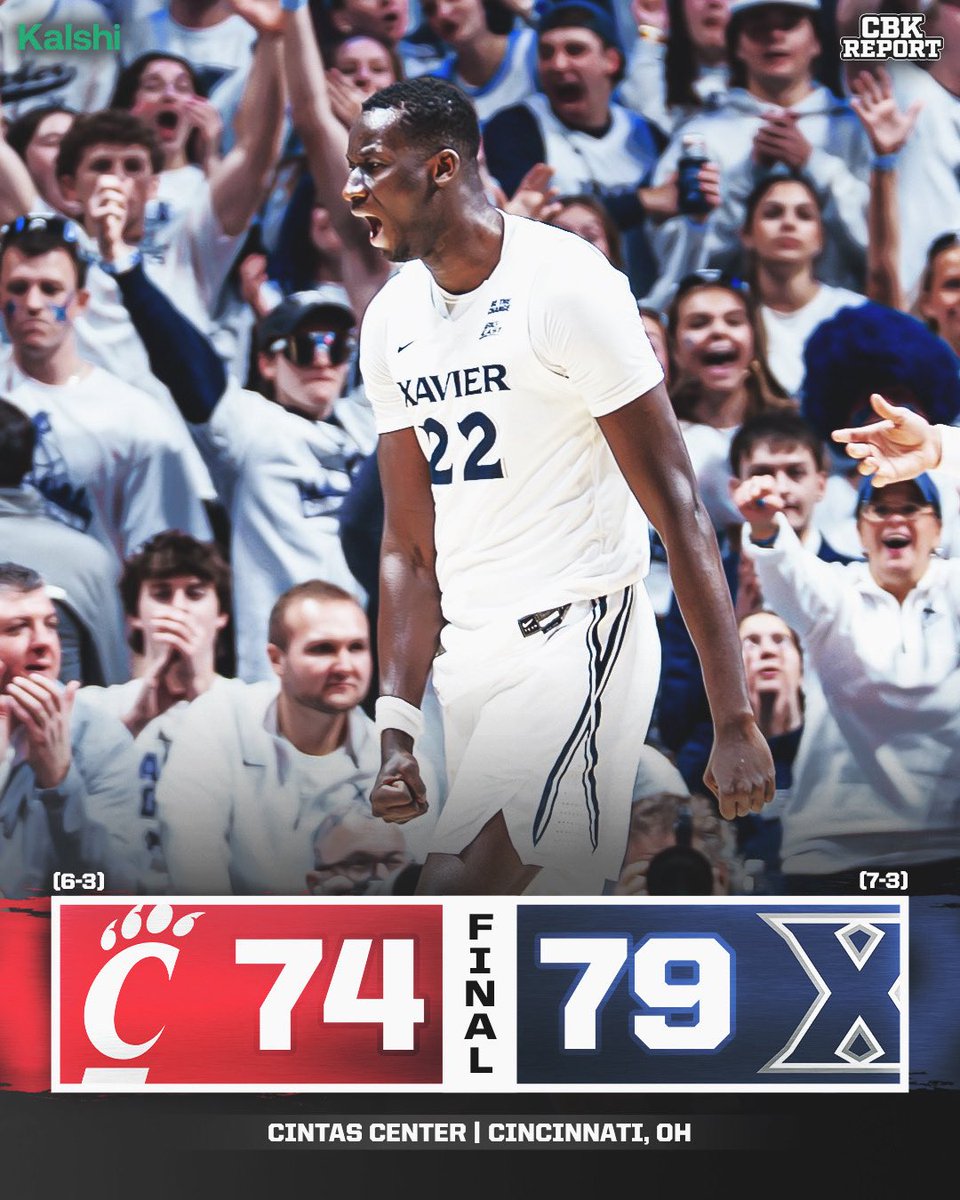 XAVIER WINS THE CROSSTOWN SHOOTOUT THANKS TO A TRE CARROLL 30 PIECE ⚔️