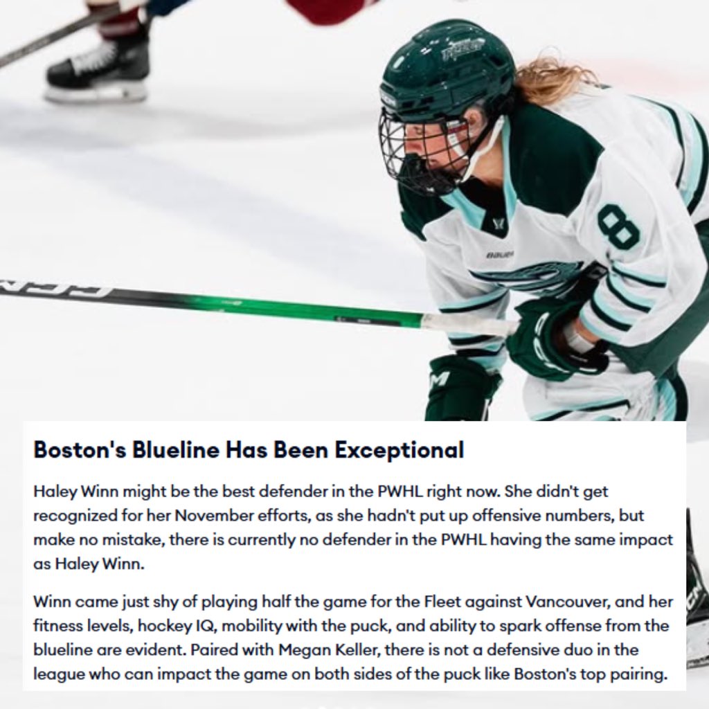 We really aren’t surprised 🙂‍↕️
keep up the great work Haley💚💛 thehockeynews.com/womens/pwhl/ex… #Knighthood