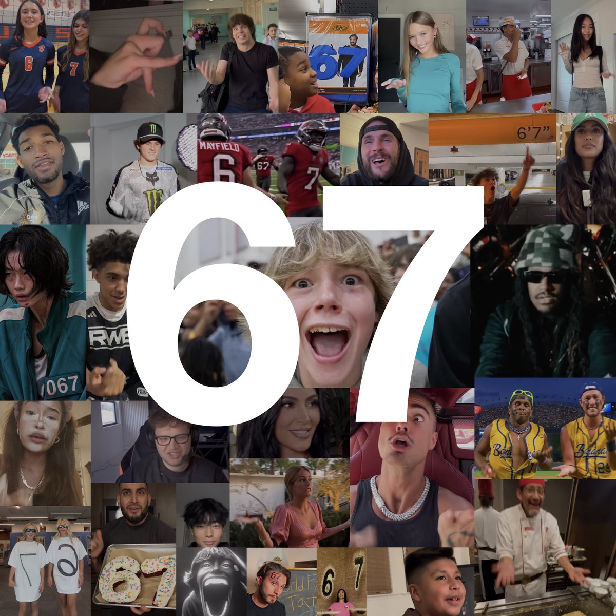 67officialpage's tweet photo. 67
#67to67Billion

The Official 67 Coin:
9AvytnUKsLxPxFHFqS6VLxaxt5p6BhYNr53SD2Chpump

Tokenized by:
Mav Trevillian (The 67 Kid)

X Community: 
https://t.co/aSCfn5cuzz
 
Telegram:
https://t.co/Ok3Cxw5ksa

Website:
https://t.co/qt8cyIOeW0
note - assets are at the bottom of the site. Stickers, stencils, graphics, and more. Remix and reimagine as you like.

CoinMarketCap:
https://t.co/U2jveeMLaw

The 67 Vision:
A Meme. A Word. A Coin. A Decentralized Movement taking over the world.

67 is a celebration. It’s connection in a time that feels divided. It’s energy, laughter, and the courage to belong again. Anyone can feel it, live it, and become part of it.

This is for everyone: the artists, the builders, the ones starting something from nothing. Make shirts. Make memes. Make films. Paint walls. Start shops. Build things of your own. Design. Create. Play. Do what feels right. 67 belongs to you.

You’ll see it everywhere. On skateboards and e-bikes, on lockers and city walls. People repping 67 like it’s always been theirs. One post, one sticker, one laugh at a time, the world wakes up to it.

67 is more than culture. It’s freedom.

More than a trend. It’s connection.
More than a number. It’s meaning.
Join the movement. Create something that lasts.

Welcome to the celebration.
Welcome to 67.
🫴
    🫴

#67to67Billion