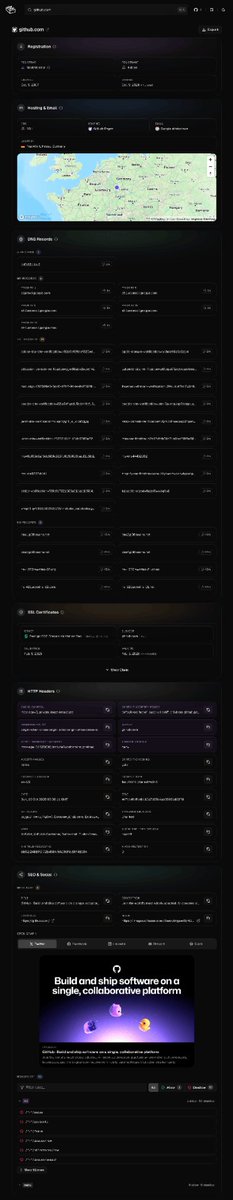 想要快速了解一個網域的詳細信息,通常需要在多個網站之間跳轉查詢,DNS 記錄、SSL 憑證、WHOIS 資訊、SEO 資料分散在不同工具裡,查起來費時費力。
偶然發現Domainstack 這個開源網域分析工具,只要輸入網域就能一站式取得