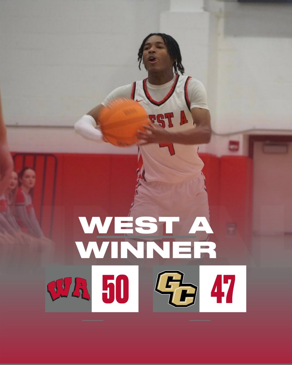 Josiah Johnson drops 2️⃣5️⃣ as we squeak out a win over Grove City! #WeAreWestA