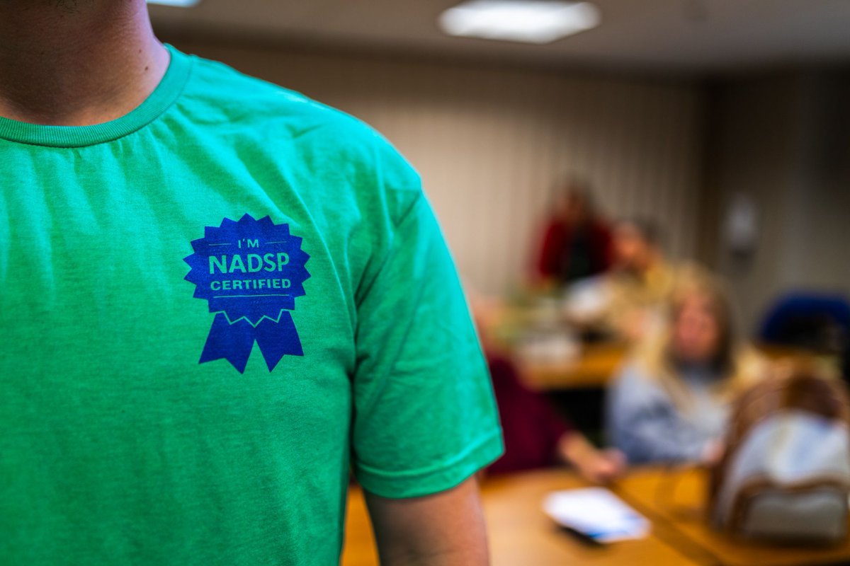ValComScvs's tweet image. Before Thanksgiving, we made sure to give thanks to our second cohort of NADSP certified staff.

At our second edition of this luncheon, each of them recieved a t-shirt, and some told incredible stories about how their certification helps them continue #SupportingPeople.