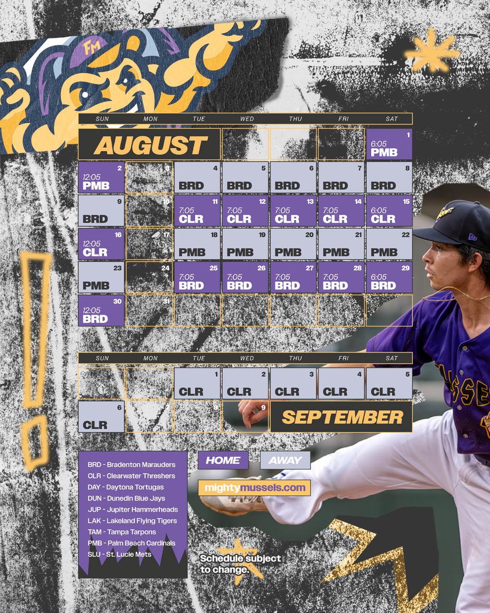 Fort Myers Mighty Mussels tweet media