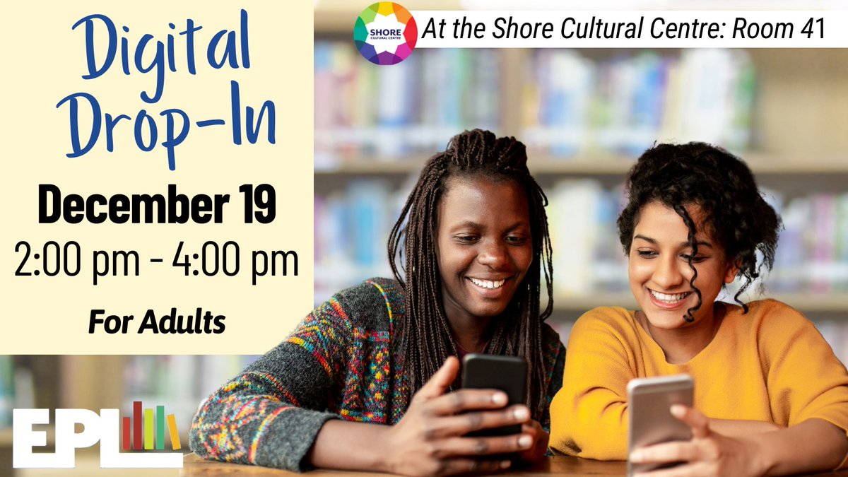 EuclidLibrary's tweet image. Need help with your #device? Stop by the Shore Cultural Centre at 291 East 222 St., Euclid in Room 41 on December 19, 2pm -4pm to get help with your phone, tablet or laptop. No appointment necessary, Bring your device, password and charging cord! For adults.
#OurEuclid