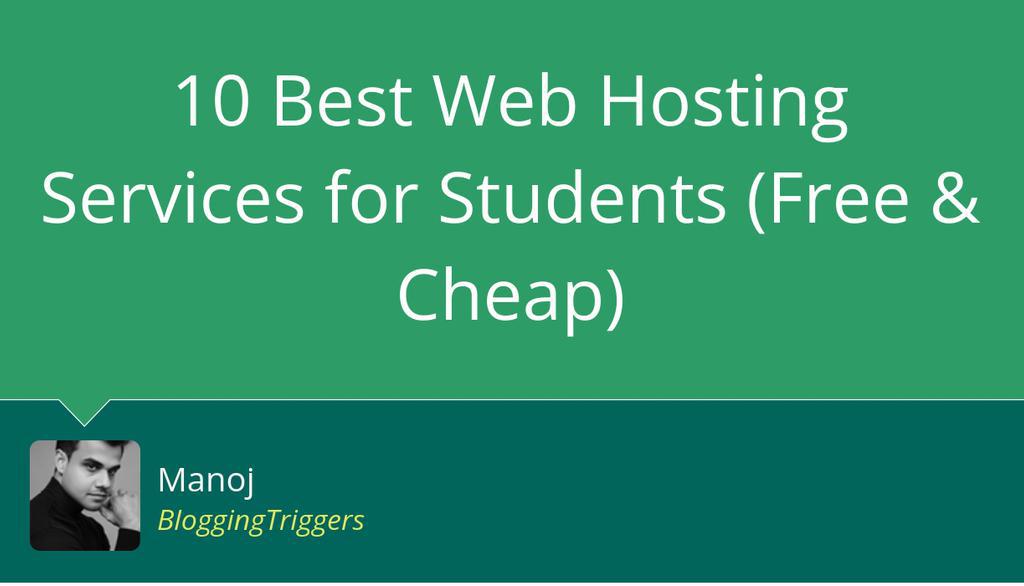 HeartofManoj's tweet photo. Looking for web hosting that fits your student budget? We’ve compared features, prices, and perks to help you find the best hosting services out there. Find which platform deliver big value with minimal spend!
Read more 👉 https://t.co/ljsRwCAoVN
#WebHosting #FreeHosting https://t.co/1DOeZ8a3wC