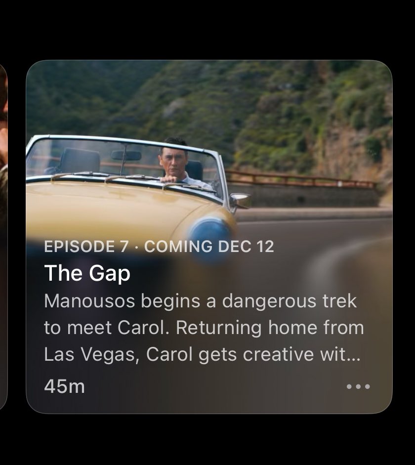 After Pluribus ep 6 I said I’ll suspend disbelief about alien mind virus but draw the line at pretending the Darien Gap doesn’t exist, then saw the name of ep 7.