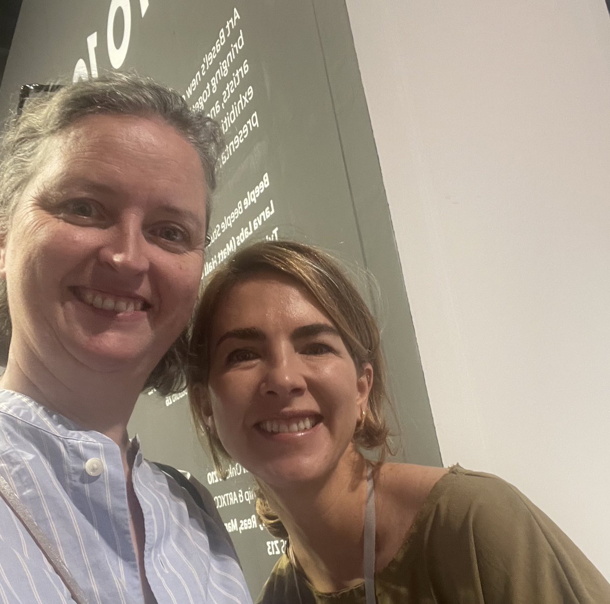 ‚Training Data‘ by  <a href="/CaballeroAnaMa/">Ana María Caballero</a> 
at Zero10  <a href="/ArtBasel/">Art Basel</a> 

Congrats to everyone ne for the fabulous start!!
<a href="/eli_schein/">Eli Scheinman</a> <a href="/redbeardnft/">El Barba Roja blue check</a> <a href="/opensea/">OpenSea</a> 
…