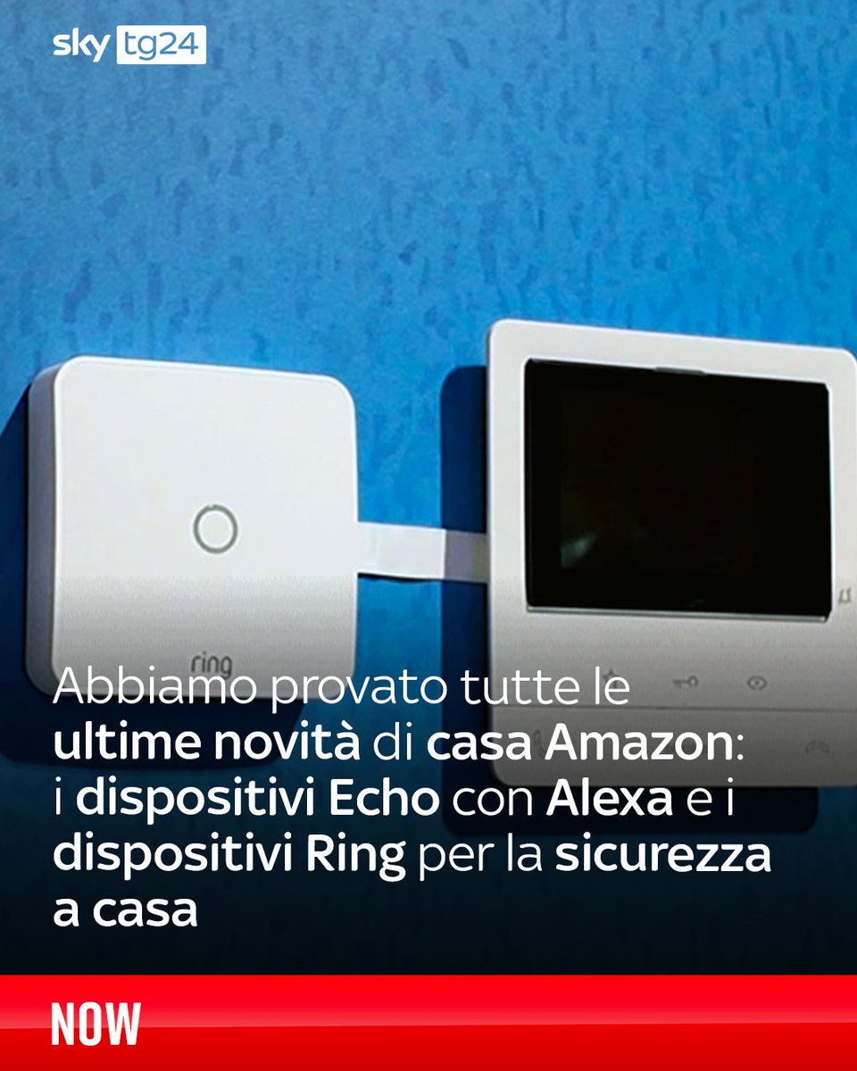 Abbiamo provato tutte le ultime novità di casa Amazon: i dispositivi Echo con Alexa e i dispositivi Ring per la sicurezza a casa <a href="/dadisem/">Daniele Semeraro</a> ▶️ shorturl.at/XjAs4