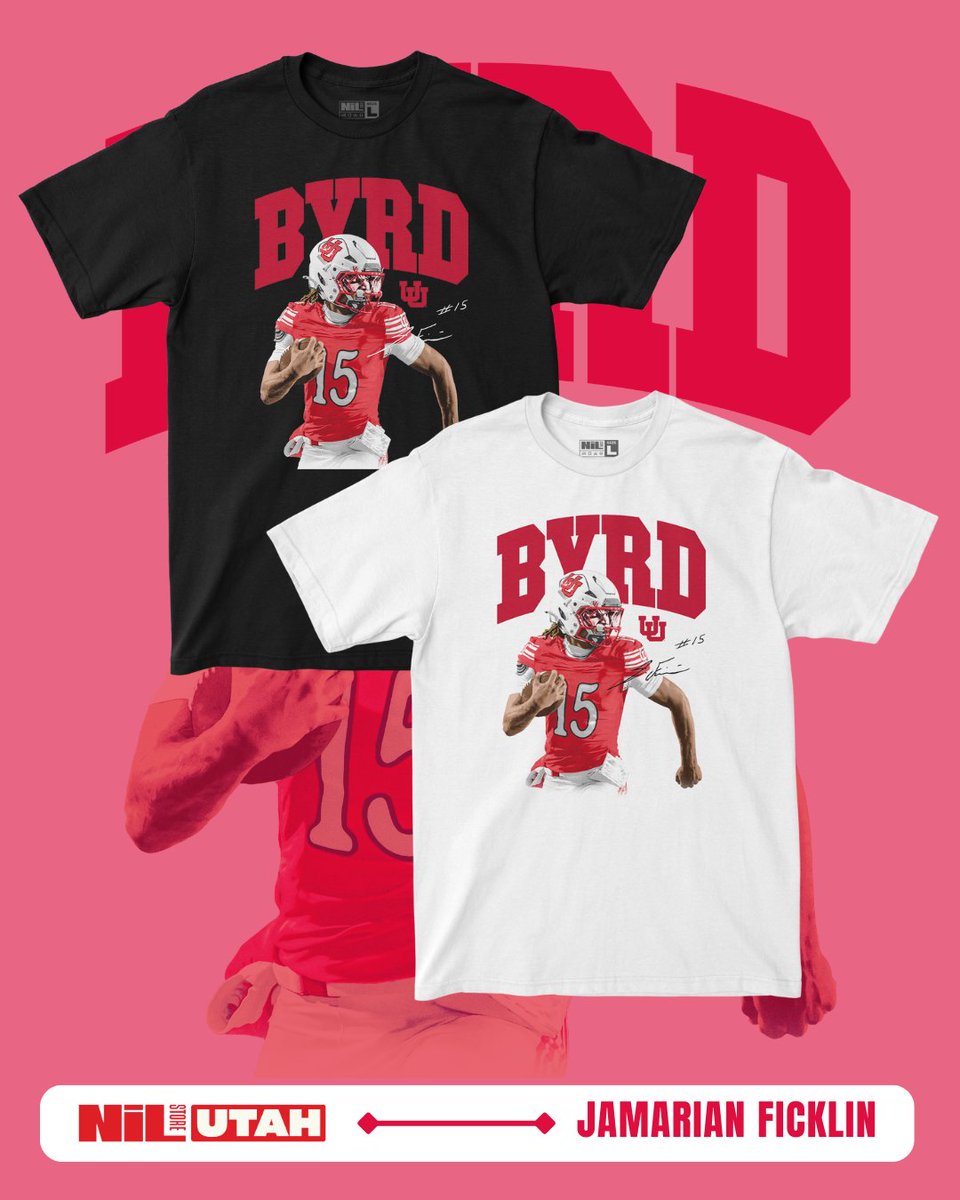 UtahNILStore's tweet image. Byrd Ficklin had a breakout season, showcasing dual-threat ability with great passing and explosive rushing, helping lead the Utes to a strong 10-2 record!

Shop his collection now: nil.store/utah/utah-jama…