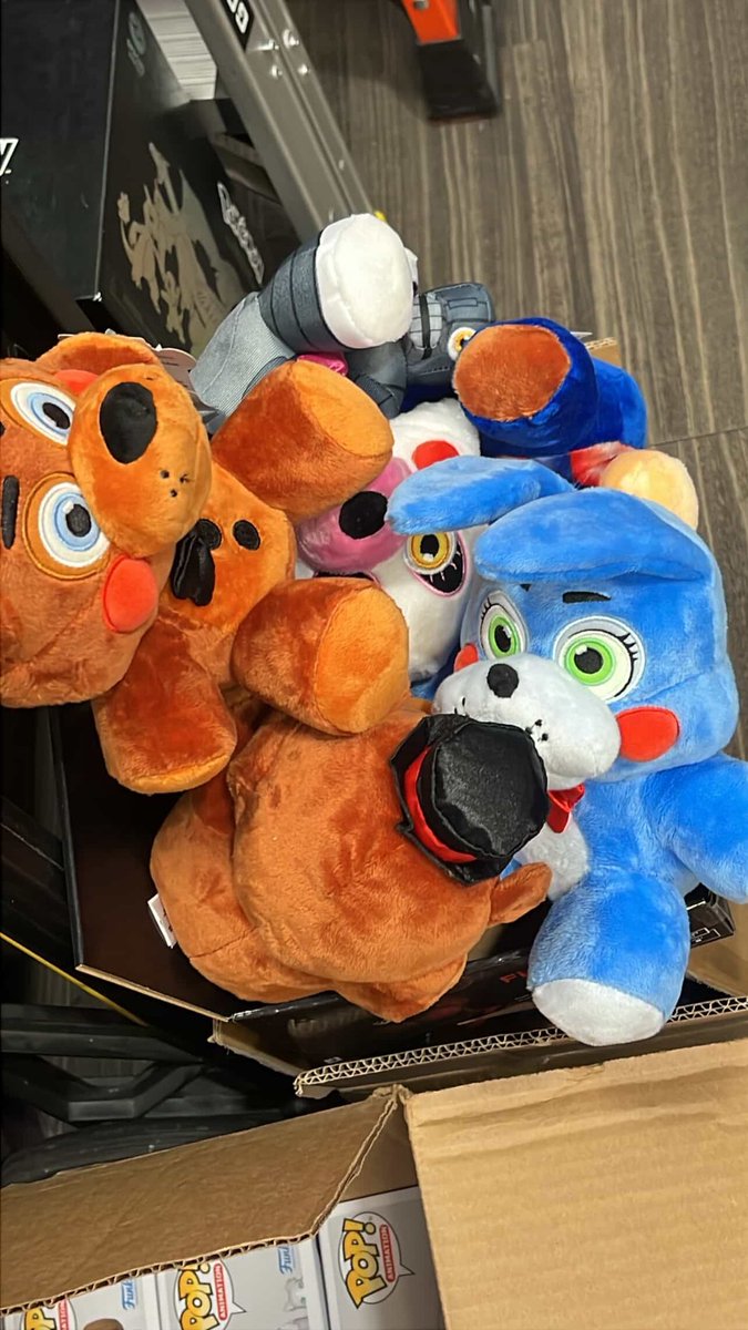 The new set of Jazwares Five Nights at Freddy's 2 Plushies are now