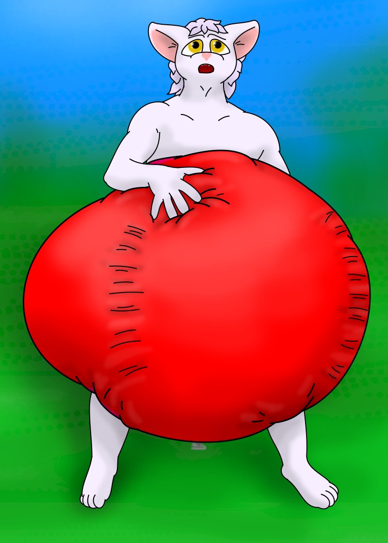 Kittysize's tweet photo. I just need you to pull the plug and let the air out before I cum again... N-no, don't puff it up ~hff~ even bigger and tighter... Mnn... that's not... mmf not helping... P-please... https://t.co/j7vkUvKuh1