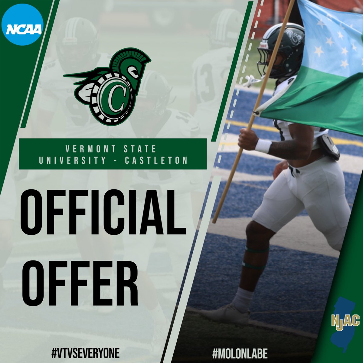 AustinBobo10's tweet image. After a great talk with @CoachOuie I’m blessed to receive an opportunity to play at North Vermont State!!