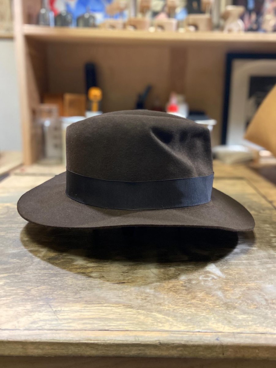 This  #indianajones #raidersofthelostark #hat is on its way to RetroBlasting #adventurebilthats #penmanhats.