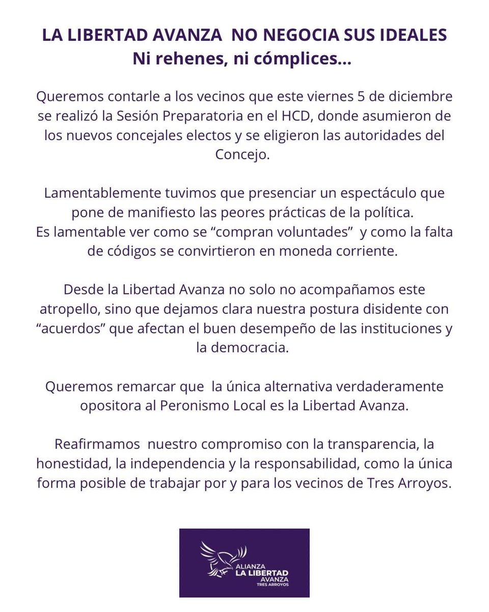 Los que se dejan comprar hoy volvieron a poner de manifiesto para quien trabajan y a quien le deben favores. Les queda poco.
No pasarán.