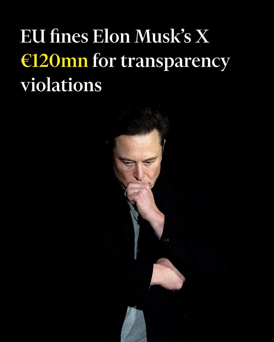 HonestHalo's tweet photo. He sold blue checks to anyone with β¬8 β fake accounts exploded
Killed the public ad library β scam ads everywhere
Charged researchers $42k/month for data β blocked all oversight
Brussels: This violates our law.
Elon: Censorship.
Whoβs actually right here?
#ElonMusk #XFine #FreeSpeech #EUCensorship #BigTech