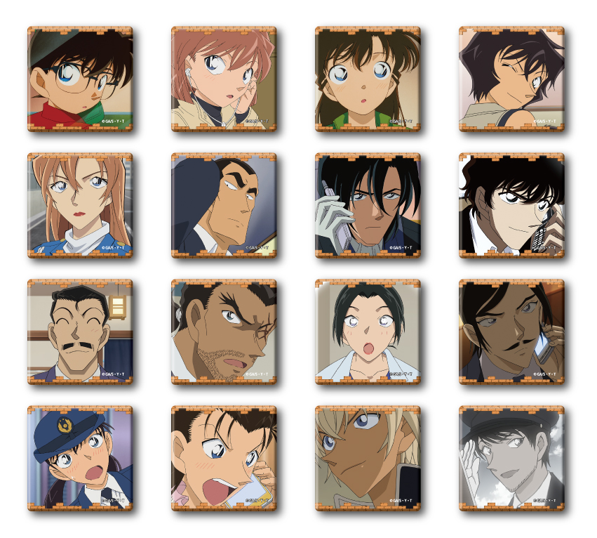 名探偵コナン メモリアル缶バッジ 松田 コナンランド 12点 ガチャガチャ 名探偵コナン メモリアル缶バッジ 松田 コナンランド 12点