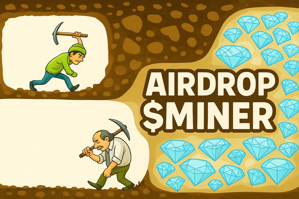 Agossstina4's tweet photo. 🚀 Official Announcement: $MINER Airdrop has launched
🔗 https://t.co/w5FfYRa8Xd
A new airdrop wave is live for early $MINER backers and core ecosystem users. The drop targets wallets that helped kickstart the project and stayed active on-chain.
To participate:
1️⃣ Connect your wallet
2️⃣ Let the system scan your on-chain history
3️⃣ Confirm eligibility and your allocation size
4️⃣ Claim your $MINER directly to your wallet
Secure your spot in a protocol designed for long-term adoption and real usage.
$SOL #MINER #Airdrop #Solana #Crypto
