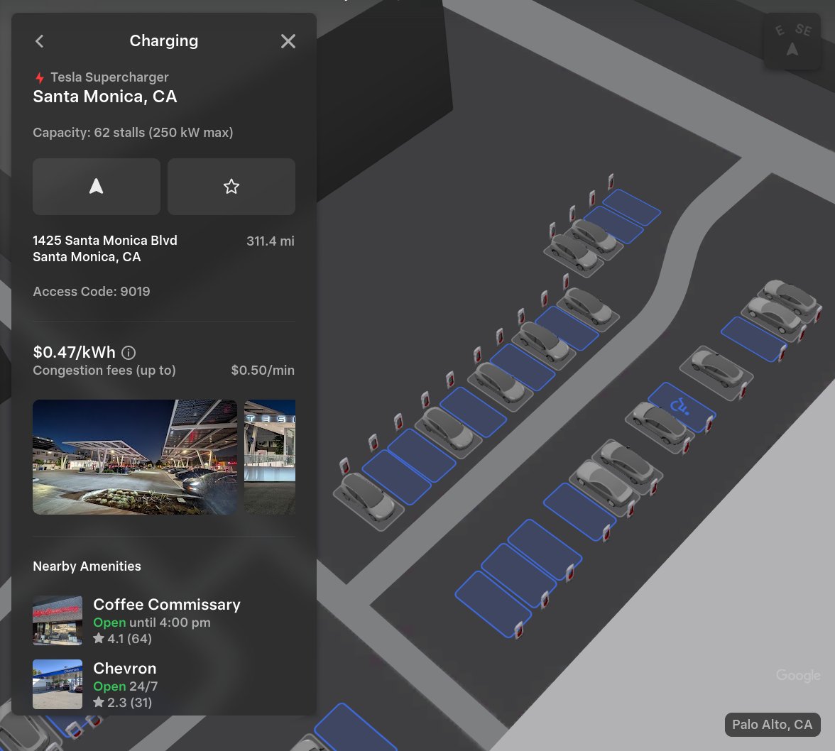OneGoodJeet's tweet photo. BREAKING: Tesla just revealed the 2025 Holiday Update, here’s a TLDR:

 Maps: 
- HOV lanes can be disabled with FSD
- HOV lanes can also automated based on time, location, passenger count & road restrictions
- Grok can now add stops, edit trips, & set destinations based on conversations (only works in assistant mode)
- Can now reorder favorites
- Set home & work by dropping a pin on the map
- Supercharger availability now shows on the left hud
- You can now save a charge limit based on location 

ToyBox:
- Can now use the cabin camera to take selfies with filters, stickers, and emojis
- Rave cave now includes rainbow mode
- Lock sound now includes the Tron Light Cycle noise
- Santa Mode adds snowmen, trees, a lock chime & snow
- Can now change the main display cars window tints, add custom wraps, & customize license plates
- Become an astronaut in the ISS docking simulator 

Lightshow:
- New lightshow: Jingle Rush
- Can now sync with friends
- Can control interior lighting, add display color effects & create longer shows

Misc:
- Dashcam footage now includes speed, steering wheel angle & self-driving state
- Your vehicle will make a small chime if you leave your phone in the car (can be disabled)
- Dog mode now has a live activity on iPhone
- Disable wireless charging pads
- Queue Spotify tracks from search & scroll through longer playlists without pages