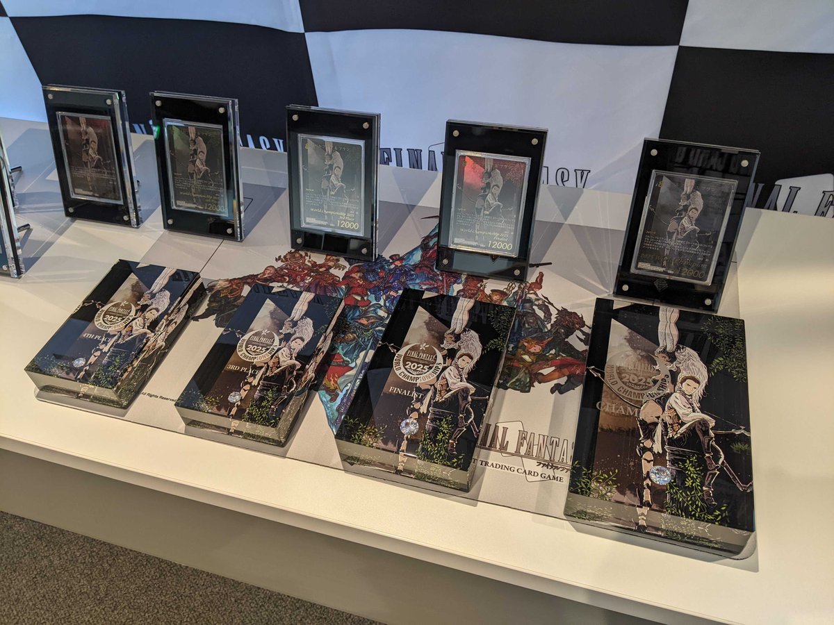 #FFTCG World Championship 2025🌎🌍🌏
世界的なトーナメントプログラムのクライマックス『世界選手権 2025』の朝を迎えました！
会場のスクウェア・エニックス渋谷オフィスより、このあと10:15ごろから大会の模様をお届けします。

⬇️配信ページ【日本語・1日目】
youtube.com/live/xBlx9Uet0…