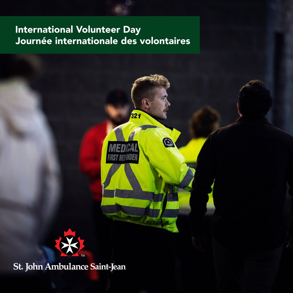 Happy International Volunteer Day!
 
Today we celebrate the incredible St. John Ambulance volunteers who give their time, skill, and compassion to keep our communities strong. 
 
Want to make a difference in your community? Join our volunteer team here sja.ca/en/community-s…