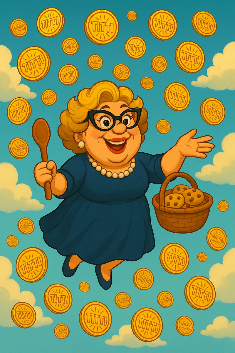 🔥 TITTI ARMY — WEEKLY COOKIE DROP SENT! 👵🍪🔥

All rewards for this week have now been airdropped to every soldier who submitted their wallet.
Grandma is proud — you all cooked HARD this week. 💛
📹 TUTORIAL TOMORROW
A step-by-step video on how to import $TITTI into MetaMask &amp;