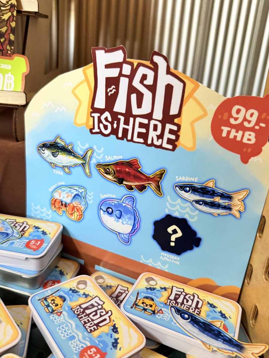 Fish is here 🐟 / BLUZSTAR_N07 📍
คอลใหม่จากเจ้าจอช รวมสัตว์ทะเล 5 ชนิด + สุ่มน้องปลาปักเป้า 1 ตัว ใครจะหาปักเป้าสีทองเจอกันนะ!! 🐡 
- จุ่มละ 99 บาท 
- สุ่มปักเป้า 3 สี 
- มีแค่ 10 ชิ้นน้า มารับน้องไปได้คับ
- ของแฮนเมดทั้งหมดอาจจะมีตำหนิเล็กน้อยคับ 
#Yoloartfest2025 #Yolo