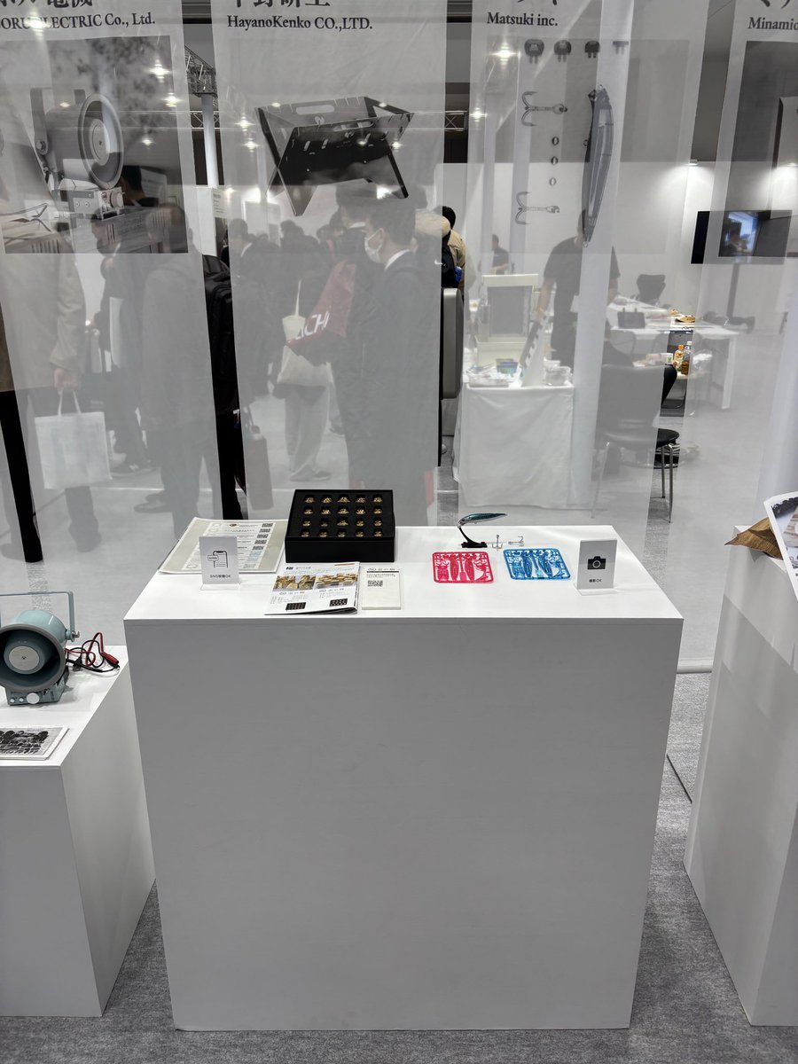 HayanoMichio's tweet photo. 本日も
ロボット展
最終日です

下記　ブースにて
お待ちしてま���
#販売もしてます

＃西4ホール
#W4-88
＃国際ロボット展 
＃東京ビッグサイト
#早野研工 #モノづくり
で
お待ちしてます https://t.co/45ST2zY41y
