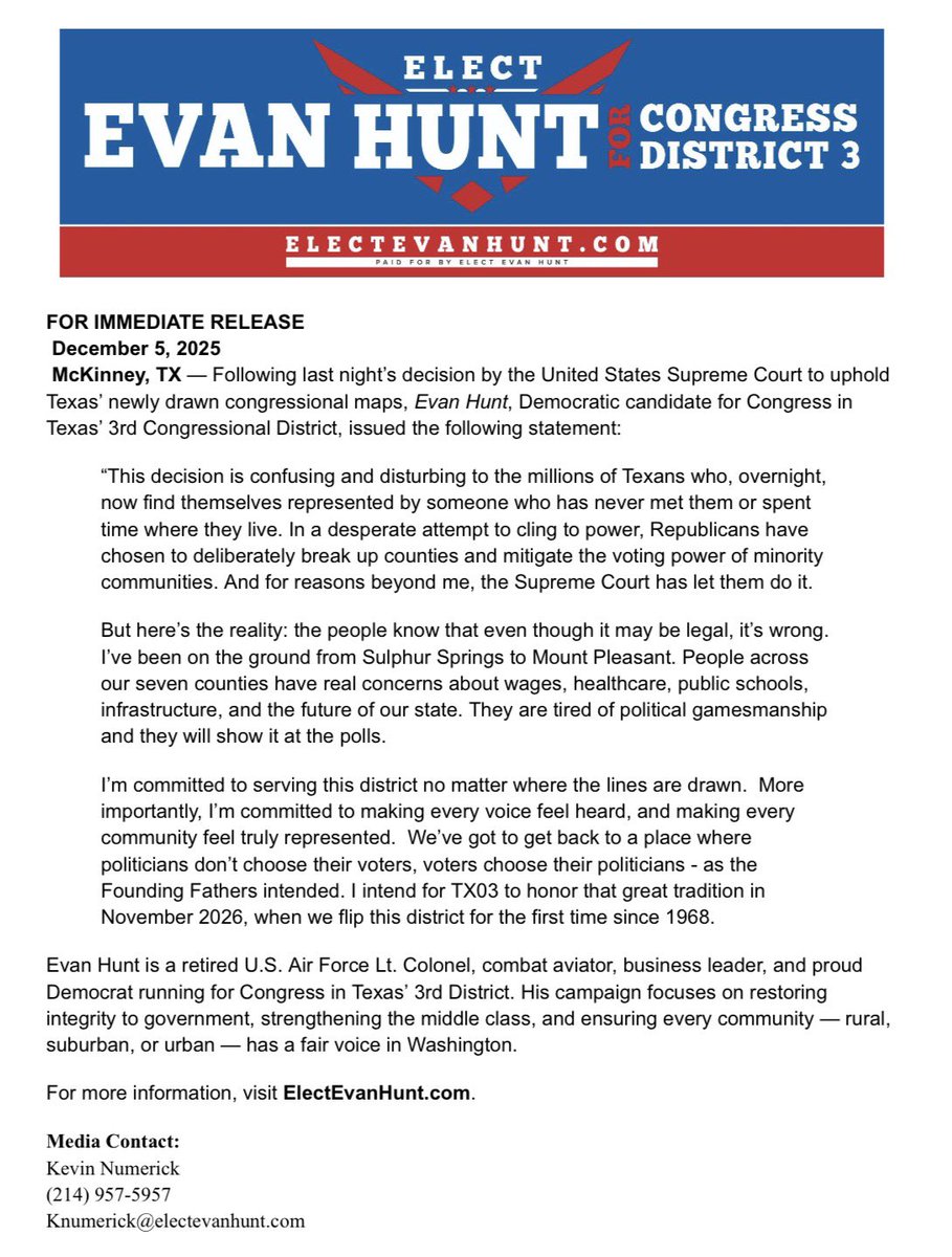 ElectEvanHunt tweet media