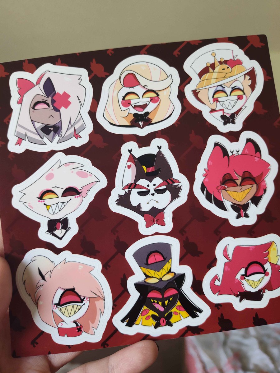 The Hazbin Hotel Kiss Cut Sticker Sheet (5.8x5.8")
etsy.com/listing/438486…

#HazbinHotel #hazbinhotelseason2 #HazbinHotelFanart #hazbinhotelstickers #hazbinhotelmerch #etsysale #etsysellers