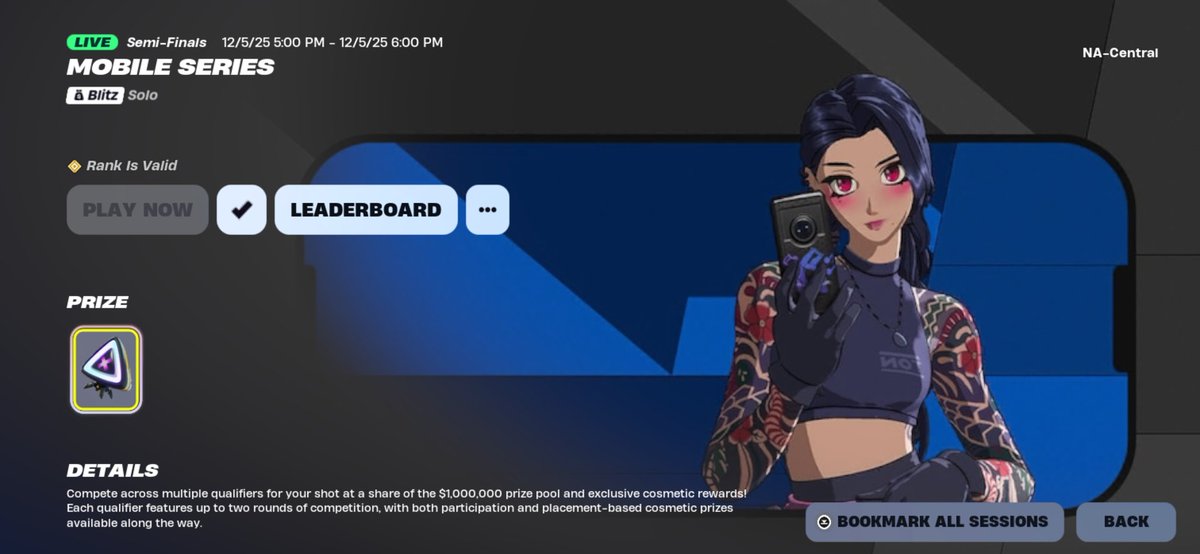 MattRains13's tweet photo. @FortniteStatus @FortniteStatus Couldn't even play, even though I qualified https://t.co/Cyua6PbF7n