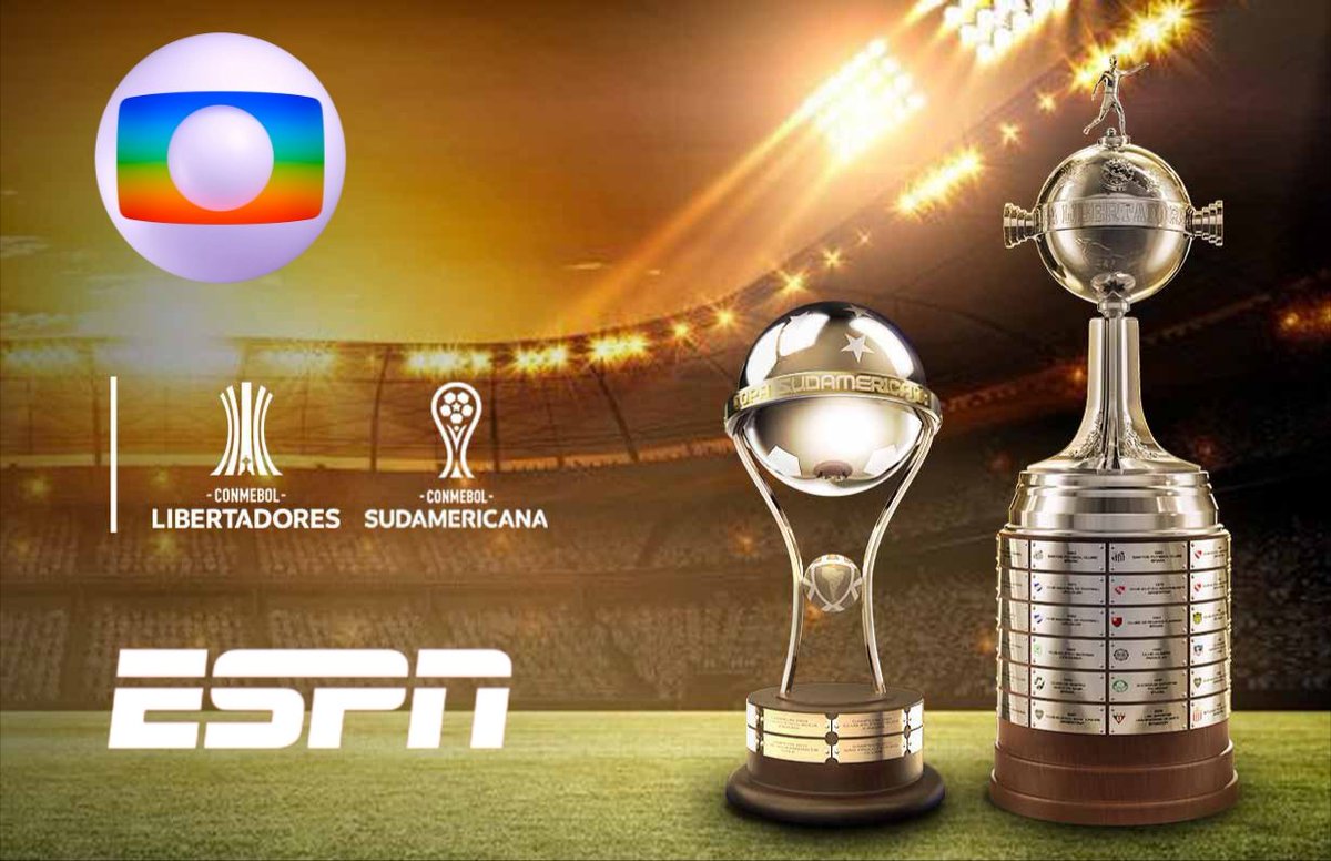 NerdaoGeek's tweet image. ⚽️ Globo e ESPN renovam com a #Libertadores até 2030.

A exclusividade na TV aberta será da #Globo que seguirá transmitindo jogos na #GETv

A #ESPN terá o melhor pacote da Libertadores e exclusividade da Recopa, além de 2 pacotes da #SulAmericana exclusivo na TV fechada.