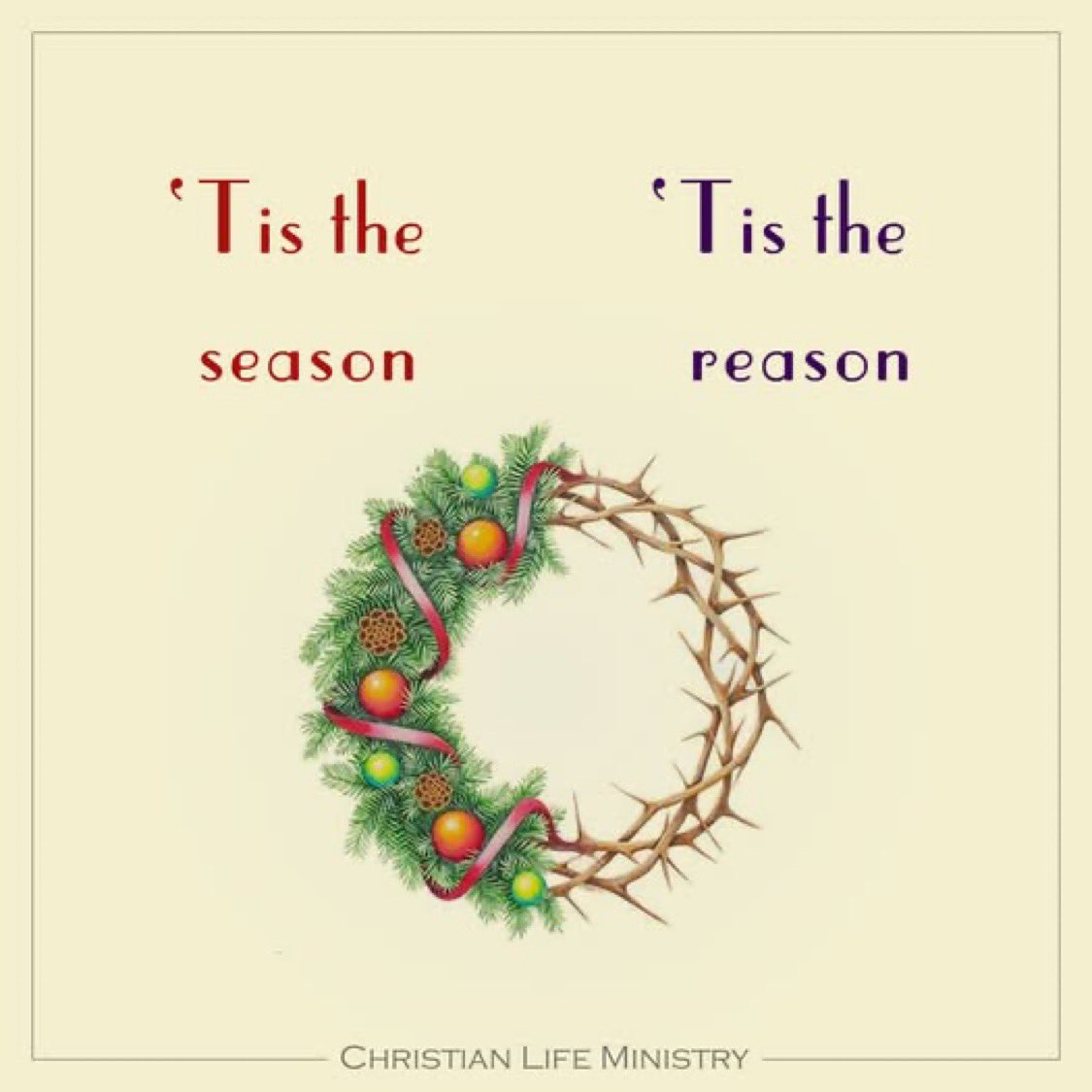 Jesus Is The Reason For The Season!