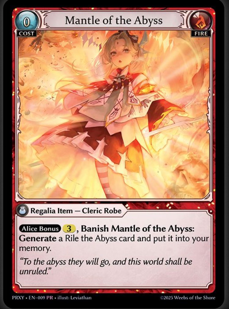 これ禁止前日に無謀にもfoilを買った私が、、、救われるやん