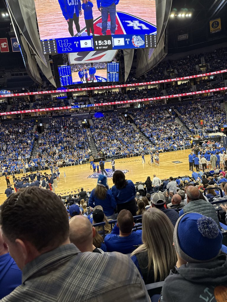 Went to the UK game with a friend (bet on Gonzaga), and the amount of booing and shit talking about Pope that I have heard from this crowd is unbelievable. I didn’t even hear this much negativity from a year 2 Kenny Payne crowd in Louisville