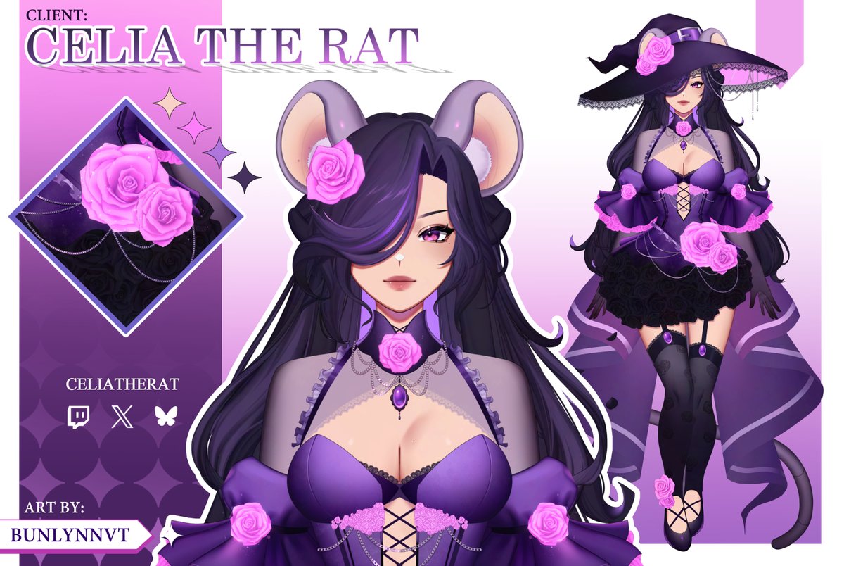 bunlynnVT's tweet image. VTUBER MODEL ART COMM SLOTS 

I'm looking for more #Vtuber model art clients (bebe's) to work on early 2026!

JAN Slot: 1
FEB Slot: 2
MAR Slot: open if interested

If you are interested, please join the waitlist in my VGen in the replies
NOT FCFS so take your time!

🔗in replies