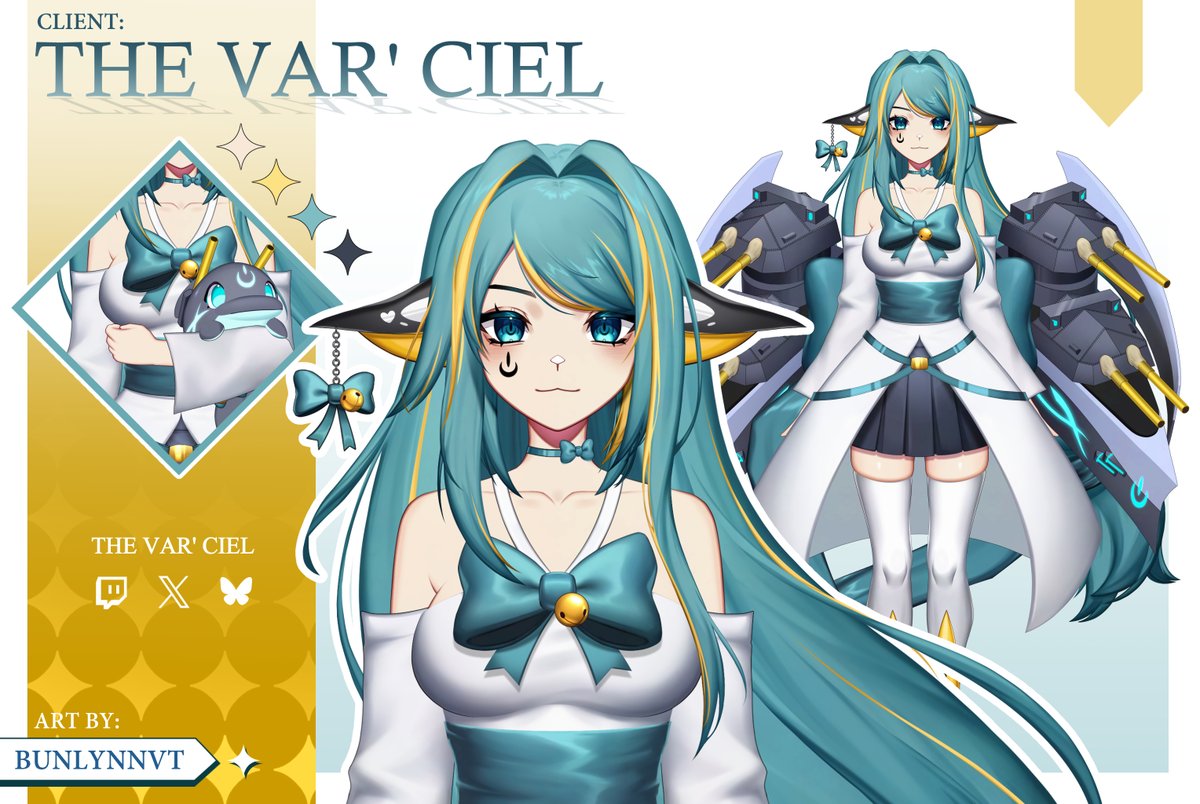 bunlynnVT's tweet image. VTUBER MODEL ART COMM SLOTS 

I'm looking for more #Vtuber model art clients (bebe's) to work on early 2026!

JAN Slot: 1
FEB Slot: 2
MAR Slot: open if interested

If you are interested, please join the waitlist in my VGen in the replies
NOT FCFS so take your time!

🔗in replies