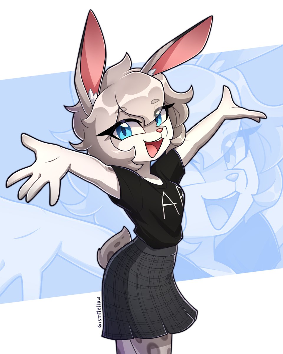 Dibujo de cumpleaños para <a href="/brinca_que18050/">KageFayto 🌸</a> por parte de Fix

#oc #fursona