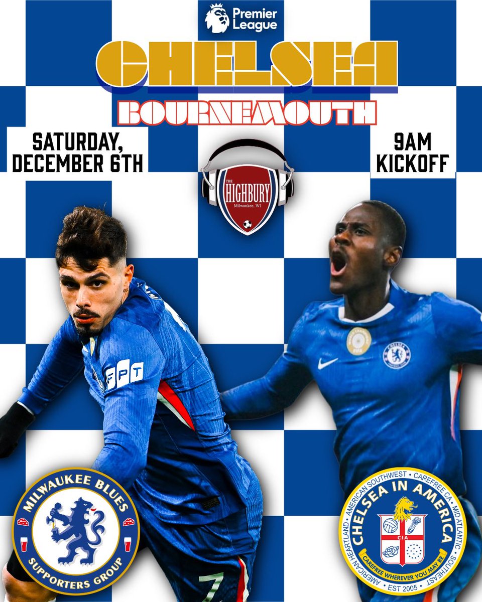 See you tomorrow MKE!
🦁💙🔵⚽️🍺

<a href="/CFCInAmerica/">Chelsea In America</a> <a href="/PLinUSA/">Premier League USA</a> <a href="/ChelseaFCinUSA/">Chelsea FC USA</a> <a href="/NBCSportsSoccer/">NBC Sports Soccer</a> 
#CFC #MKE
