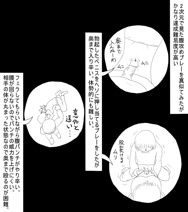 ryonatter's tweet photo. #腹パンチ にまつわる失敗談（R-18）
⑤ https://t.co/55uGoFOfZq