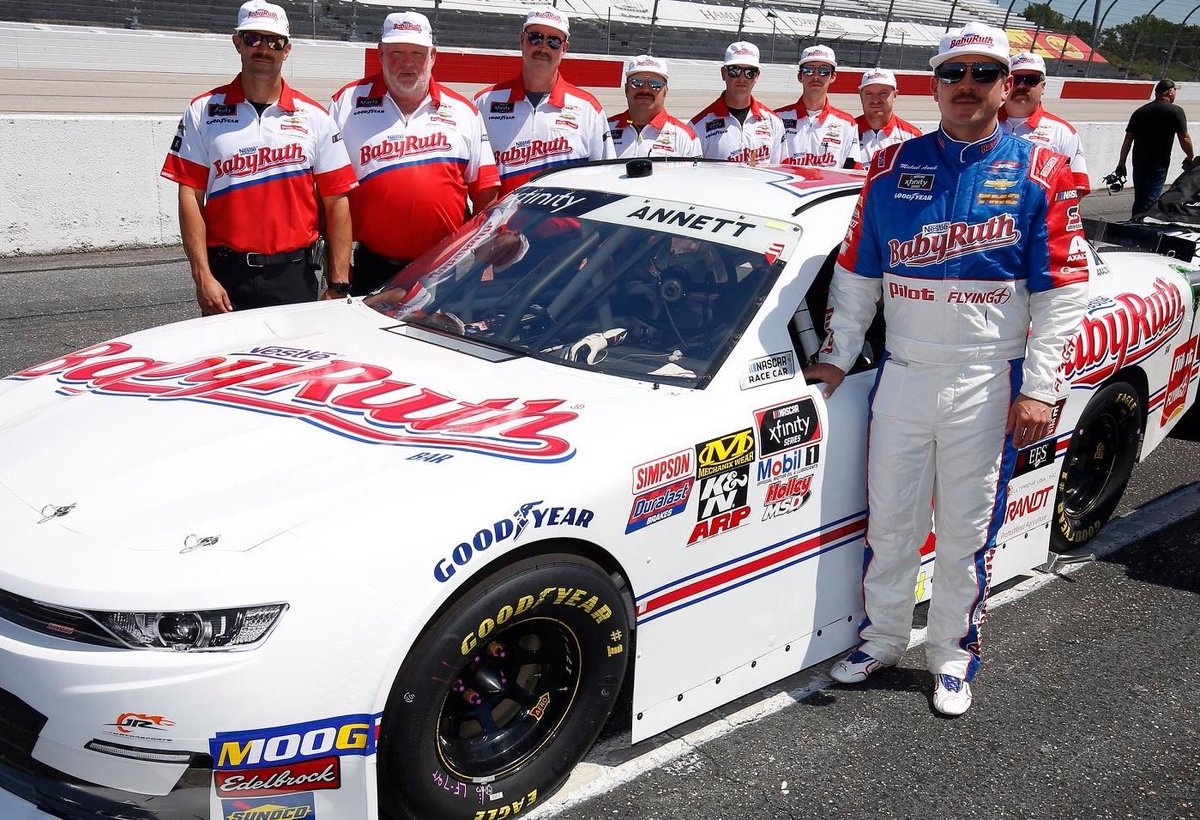 EricLong68's tweet photo. Gonna miss the first driver I worked with in NASCAR right out of college at Jr Motorsports. We won our very first race, the 2019 season opener at Daytona. Michael was such a good dude and man did we have some fun times!  Rest in peace, MA. https://t.co/UxWDk76Trb