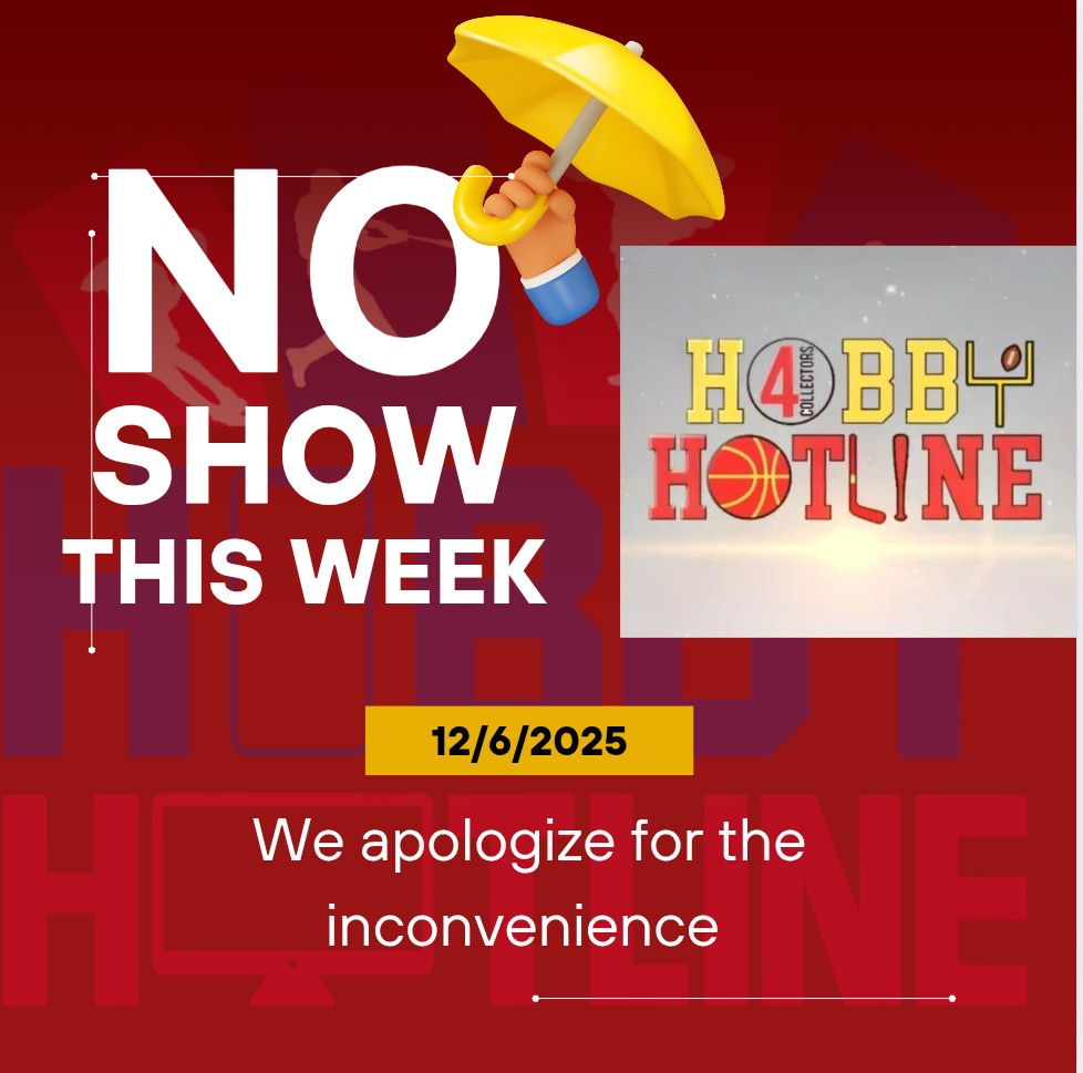 Sorry folks no show tomorrow. Due to scheduling logistics we couldn't pull it off.  Hopefully see you next week.