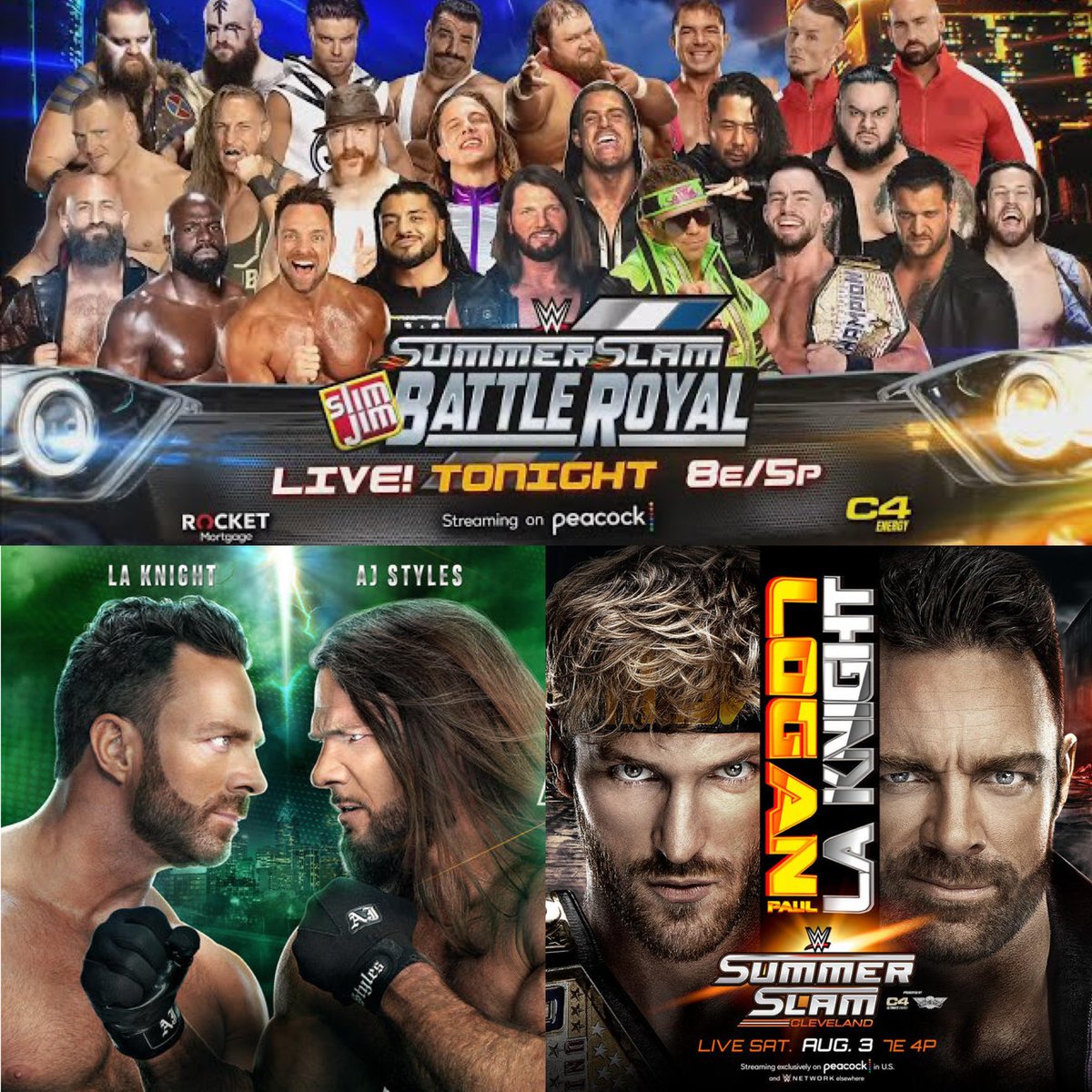 Deadass might be the only true BIG wins of LA Knight’s WWE career😭