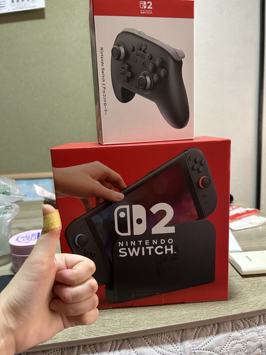 やっと
オマケに指切った