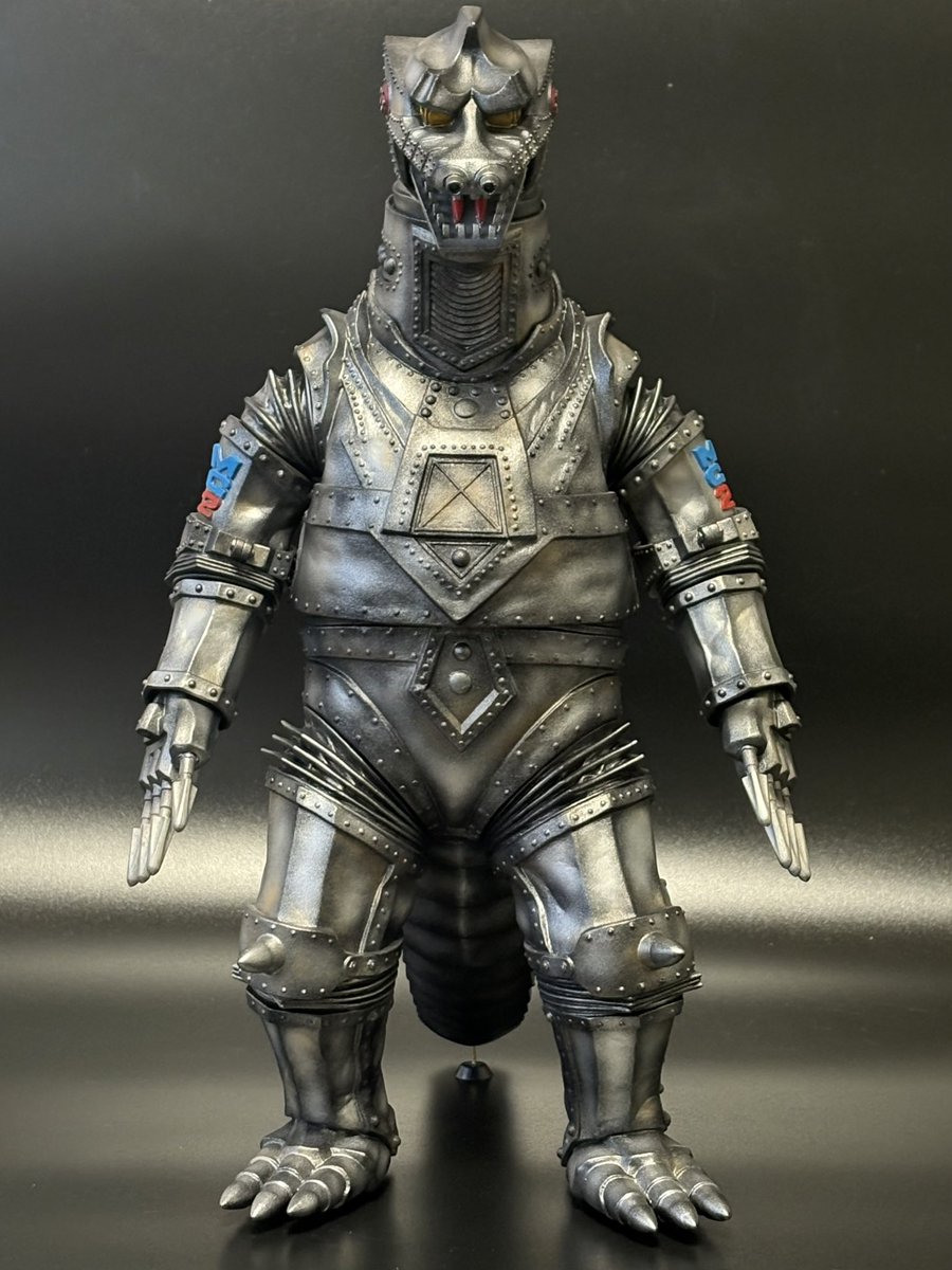 ビリケン商会、メカゴジラ2 サクッと完成しました。 #ゴジラ