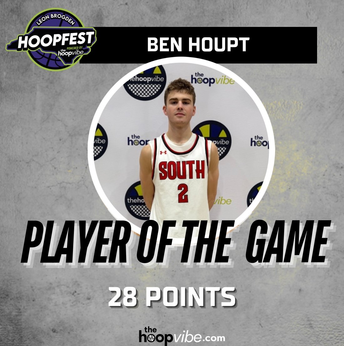 thehoopvibe's tweet photo. Game 2: Leon Brogden Hoopfest

Final

South Mecklenburg 83
Lake Worth 63

Players of the Game

2026 G Ben Houpt (South Mecklenburg) - 28 PTS

2027 G Aidan Lucchetta - 13 PTS https://t.co/IO0mBz3vfZ