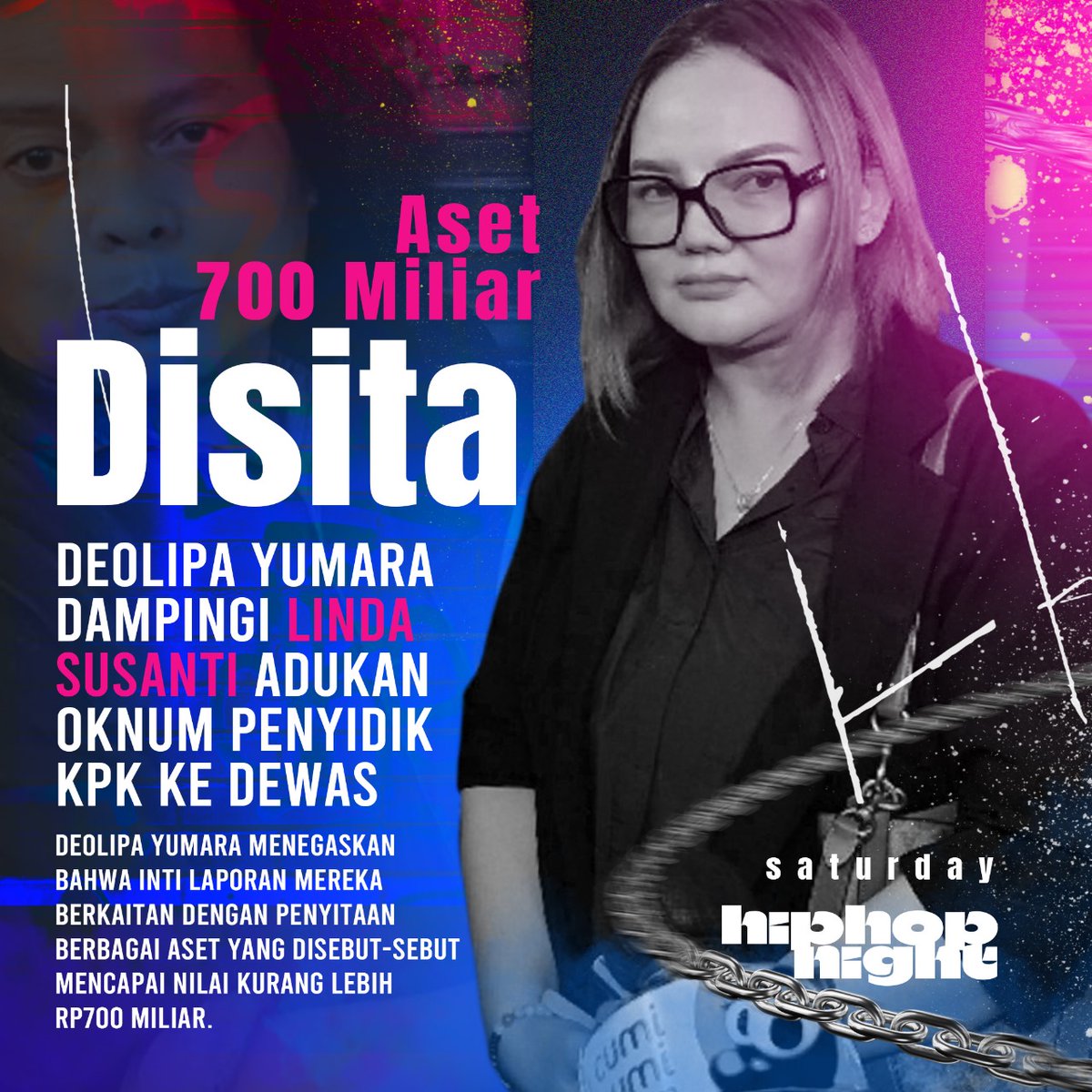 Yang terhormat Bp Presiden <a href="/prabowo/">Prabowo Subianto</a> sudah heboh dan viral ada dugaan oknum KPK yang nakal yaitu penyalahgunaan wewenang pak, tindak tegas pak, biar gak menodai lembaga <a href="/KPK_RI/">KPK</a>
#KeadilanUntukLinda