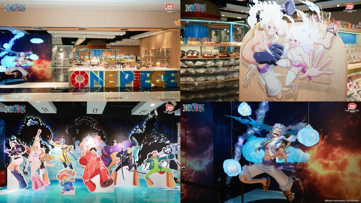 Official in person photos of the Mugiwara Store Shenzhen Station