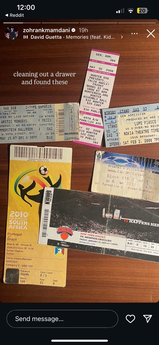 2007 arctic monkeys gig in nyc is absolutely elite ball knowledge from zohran