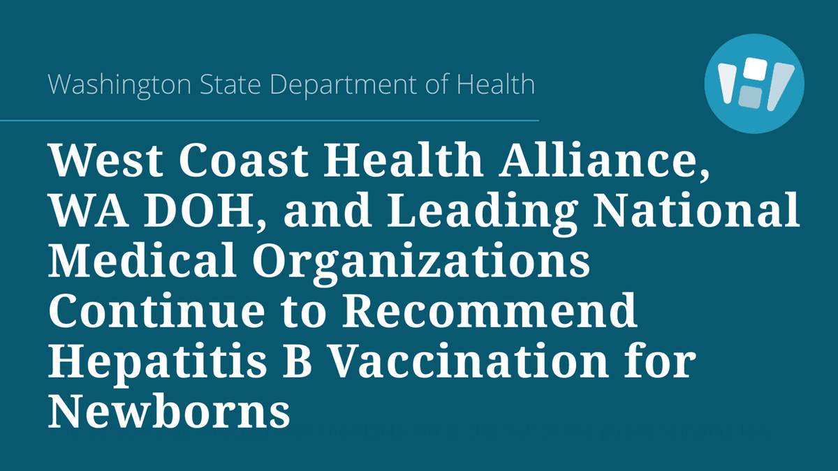 Washington State Department of Health tweet media