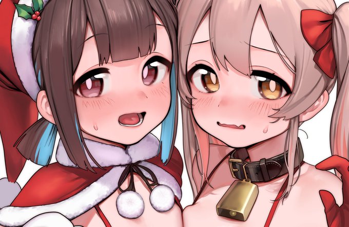 2年前のクリスマス絵
今見ても良い肌色 